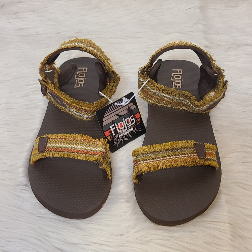 Flojos Men Outdoor Sandals 13 NWT